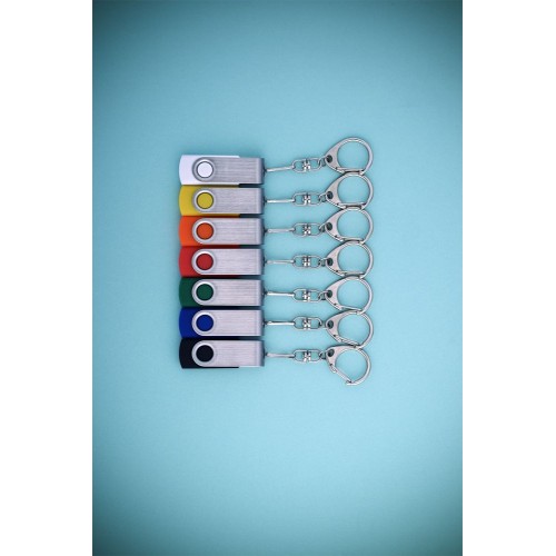 Флешка Twist, белая, 8 Гб