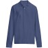 Рубашка поло унисекс с длинным рукавом Pacific LSL, синяя (джинс)