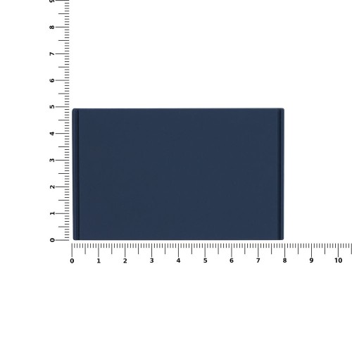 Лейбл из ПВХ Dzeta, XL, темно-синий