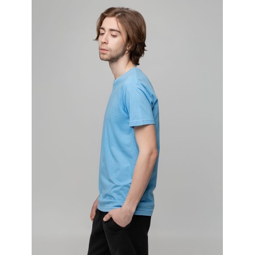 Футболка унисекс T-bolka 140, голубая