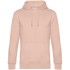Толстовка с капюшоном унисекс King, розовая