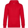 Толстовка с капюшоном унисекс King, красная