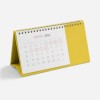 Календарь настольный Brand, желтый Календарь настольный Brand, желтый