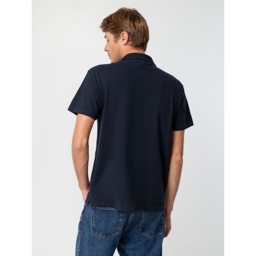 Рубашка поло мужская Summer 170, темно-синяя (navy)