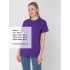 Футболка унисекс T-Bolka 160, фиолетовая