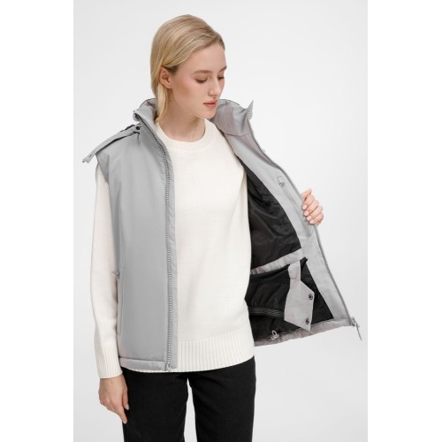 Жилет унисекс Sfera, светло-серый