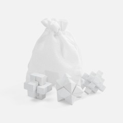 Набор из 3 головоломок Tickler Arcade, белый