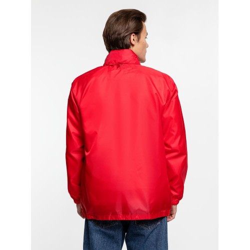 Ветровка унисекс Shift, красная