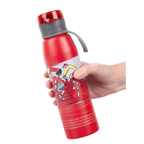 Бутылка для воды Billy Gym, матовая красная