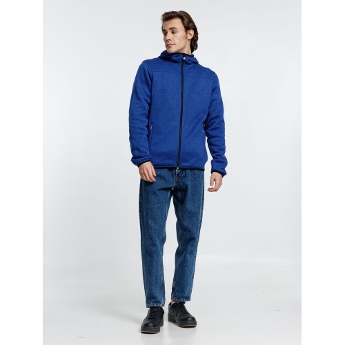 Куртка с капюшоном унисекс Gotland, синяя