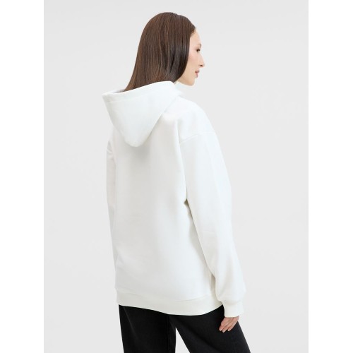 Худи унисекс оверсайз Songo, молочно-белое