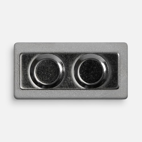 Значок Magnet Matto, серебристый