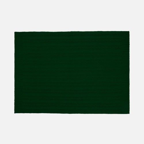 Плед Remitti, темно-зеленый (хвойный)