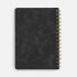 Ежедневник Spiral, недатированный, черный