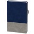 Ежедневник Horizon, недатированный, серый с синим