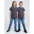 Футболка детская T-Bolka Kids, темно-серая (графит)