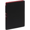 Ежедневник Flexpen Black, недатированный, черный с красным Ежедневник Flexpen Black, недатированный, черный с красным