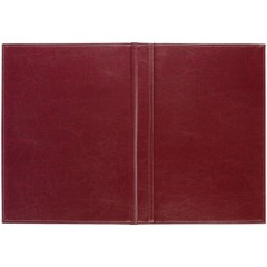 Папка адресная Nebraska, бордовая