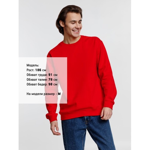 Свитшот унисекс Columbia, красный