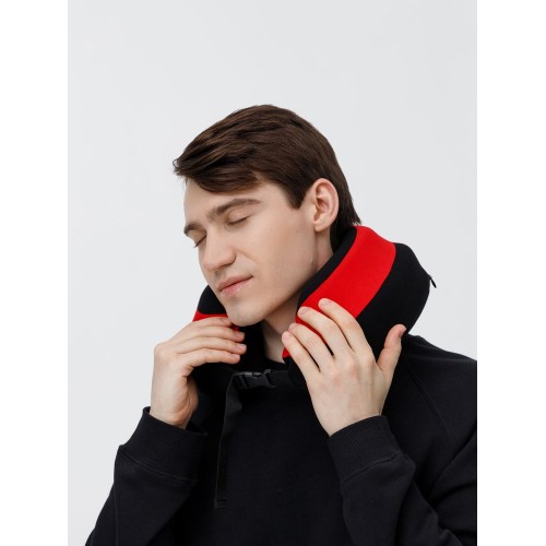 Дорожная подушка Piligrim, красная