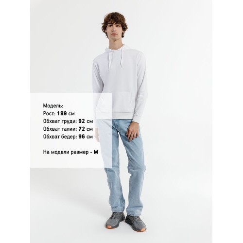 Худи унисекс Westray, белое