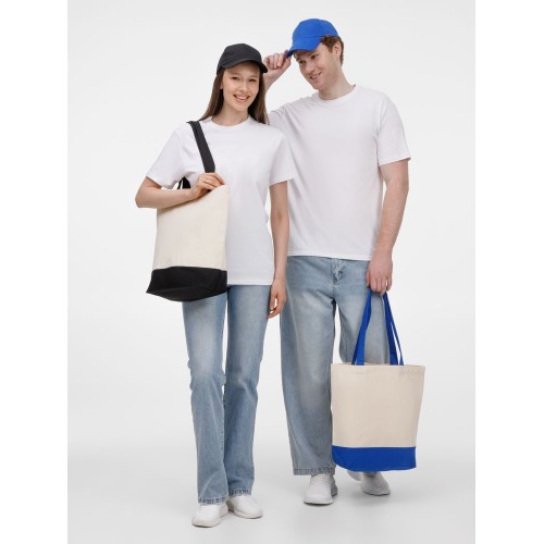 Холщовая сумка Shopaholic, черная