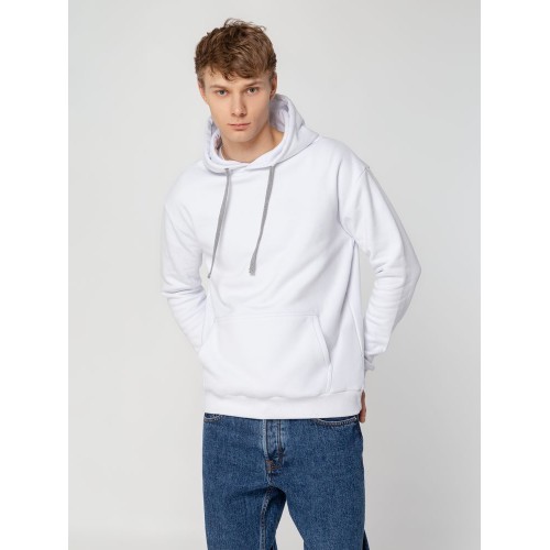 Толстовка с капюшоном Unit Kirenga Heavy, белая