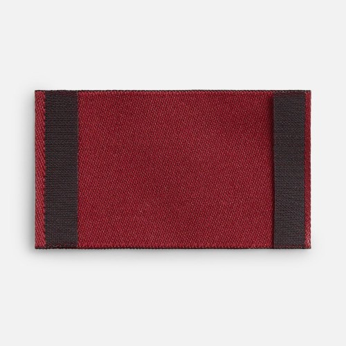 Лейбл тканевый Epsilon, M, бордовый