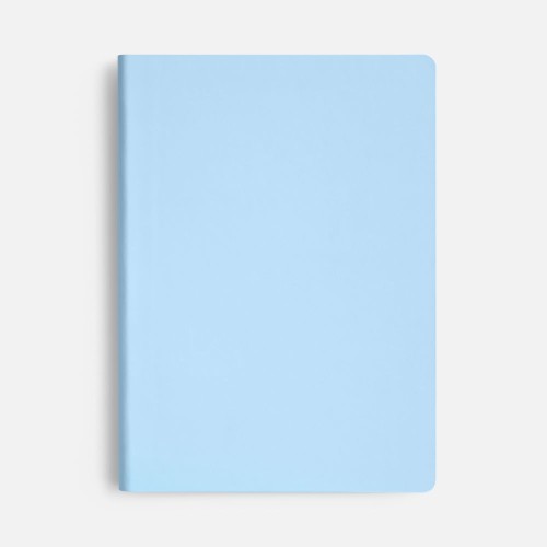 Ежедневник Flex Shall New, недатированный, голубой