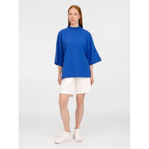 Футболка оверсайз унисекс T9, синяя