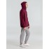 Толстовка с капюшоном унисекс Hoodie, бордовая