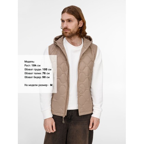 Жилет унисекс Tarnaby, бежевый