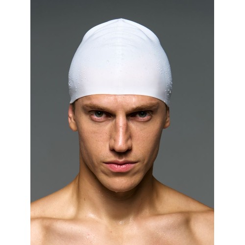 Шапочка для плавания Aquasana, белая