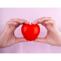 Антистресс «Сердце», красный