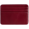 Чехол для карт Signature, бордовый Чехол для карт Signature, бордовый