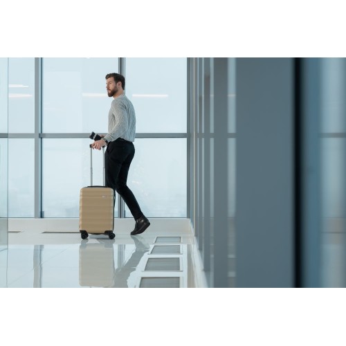 Чемодан Fattore S, бежевый