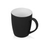 Кружка керамическая с покрытием софт тач черная Кружка керамическая с покрытием софт тач черная