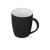 Кружка керамическая с покрытием софт тач черная Кружка керамическая с покрытием софт тач черная