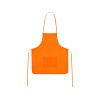 Фартук, оранжевый, плотность 80г/м2