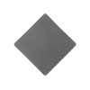 ПАТЧ РОМБ nubuk (серый) 7,6 х 7,6 см