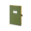 Ежедневник недатированный А5 Verde с нашивкой, зеленый Ежедневник недатированный А5 Verde с нашивкой, зеленый