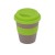 Стакан с силиконовой крышкой Cafe, зеленое яблоко Стакан с силиконовой крышкой Cafe, зеленое яблоко
