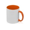 Кружка для сублимации Sublime Color, белый/оранжевый Кружка для сублимации Sublime Color, белый/оранжевый