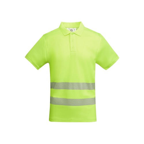 Рубашка поло Atrio мужская, неоновый желтый