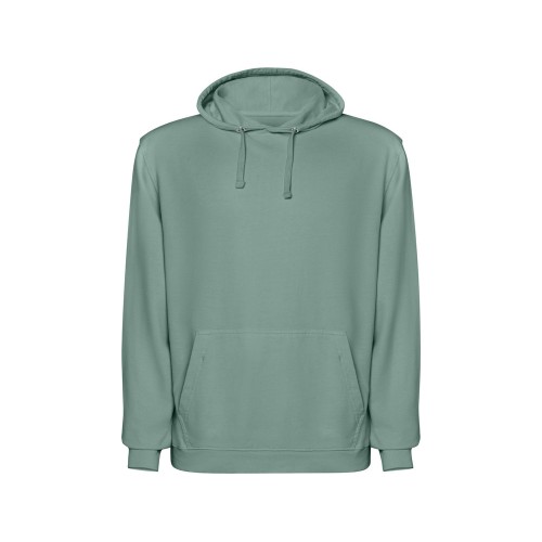 Толстовка с капюшоном KENIA унисекс, сине-зеленый выстиранный