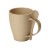 Пшеничная кружка Nina с ложкой, 300ml, бежевый