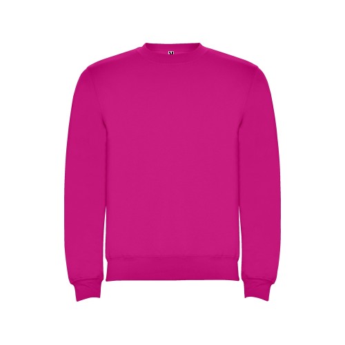 Свитшот с начесом Clasica унисекс, фуксия