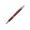 Ручка шариковая Кварц, красный/серебристый
