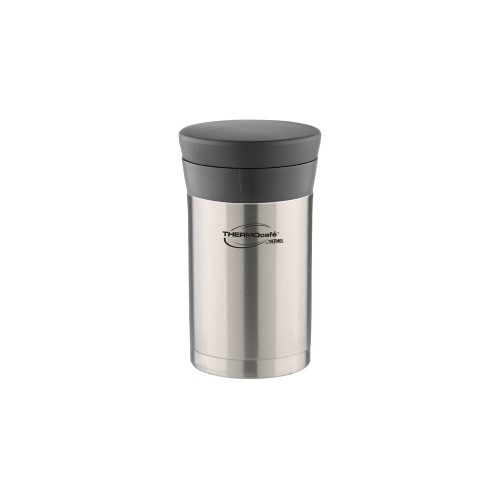 Термос из нерж. стали для еды тм ThermoCafe DFJ-500 food flask, 0.5L, металлический