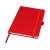 Блокнот Honua форматом A5 из переработанной бумаги с обложкой из переработанного ПЭТ, красный